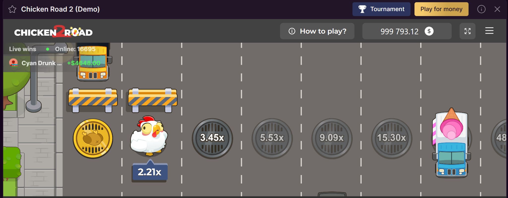 Chicken Road 2 screenshot 1